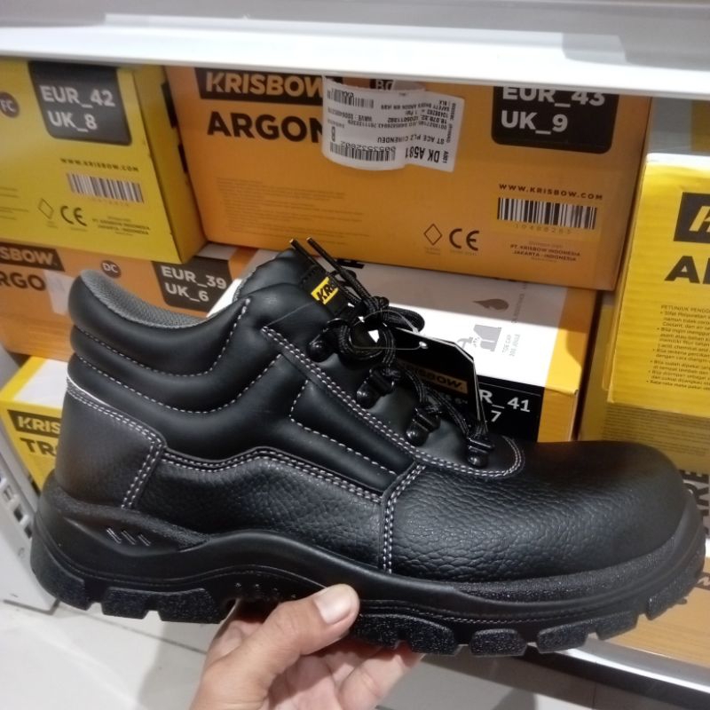 safety Shoes / sepatu pengaman Hercules 6 Inci Srss - Krisbow