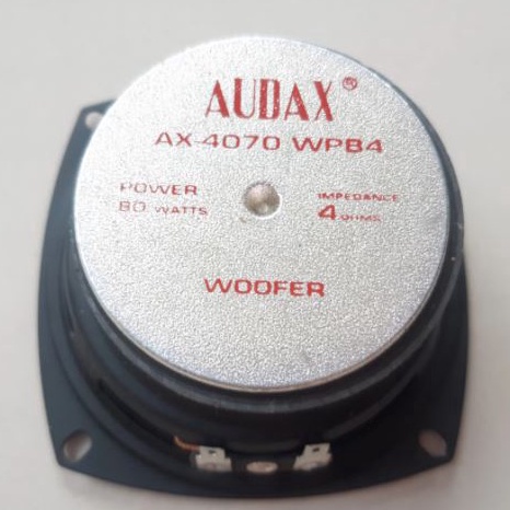 Penawaran Terbaik Setiap Minggu TERMURAH  SPEAKER AUDAX AX 47 WOOFER 4 INCH WUFER AUDAX 8 WATT ORIGI