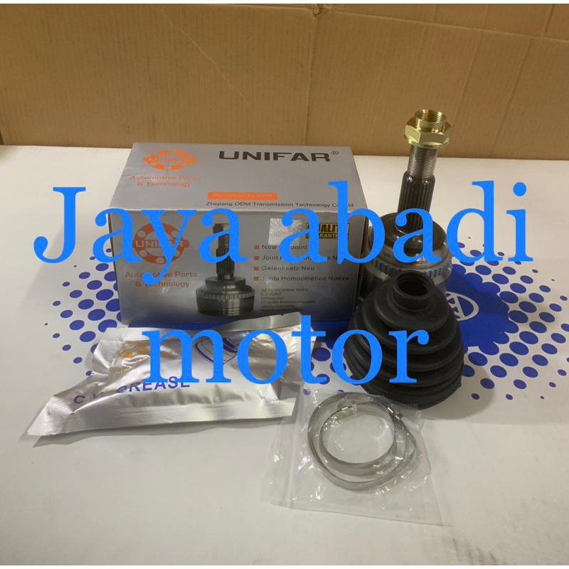 Cv joint / as roda luar new camry 2500cc 2013 - 2018 unifar