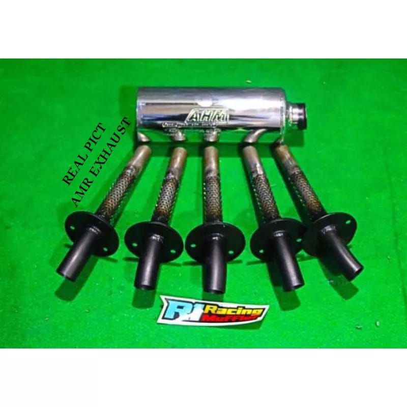 SARINGAN SARANGAN KNALPOT AHM MALAYSIA VND AHAU YYPANG FIZR FIZ R SATRIA 2 TAK PORTING KOMPETISI