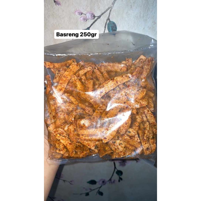 

basreng pedas daun jeruk (Asli ikan tenggiri)