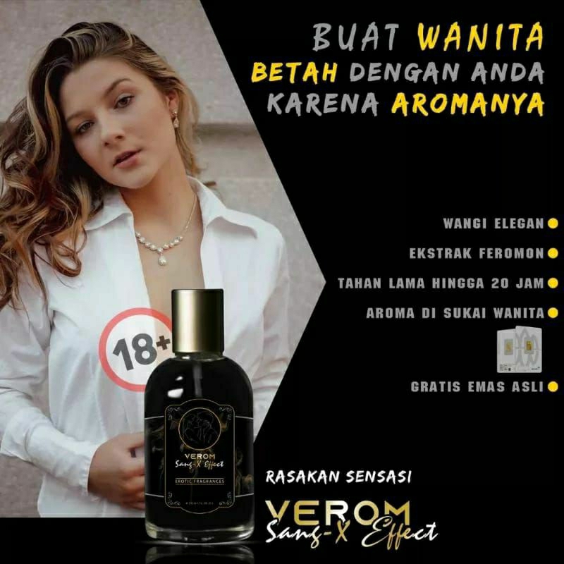 VEROM Sang-X Effect PREMIUM _ parfum pemikat wanita terlaris no.1