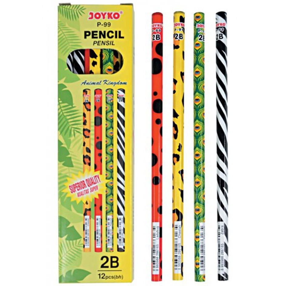 

Terlaku Pensil 2B P99 Animal Joyko 12Pcs E6