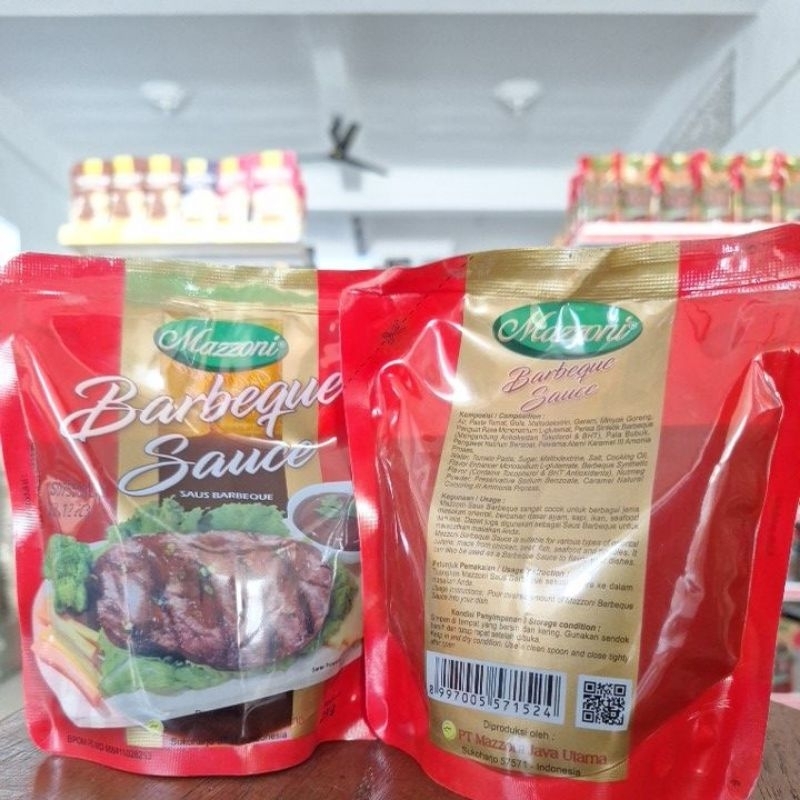 

MAZZONI BARBEQUE SAUCE 250gr