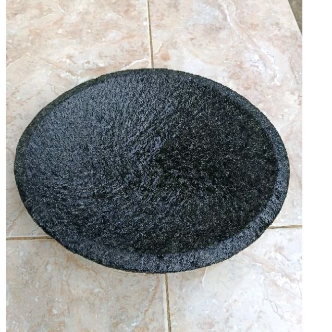 COBEK BATU ASLI OVAL PAHAT free ulekan