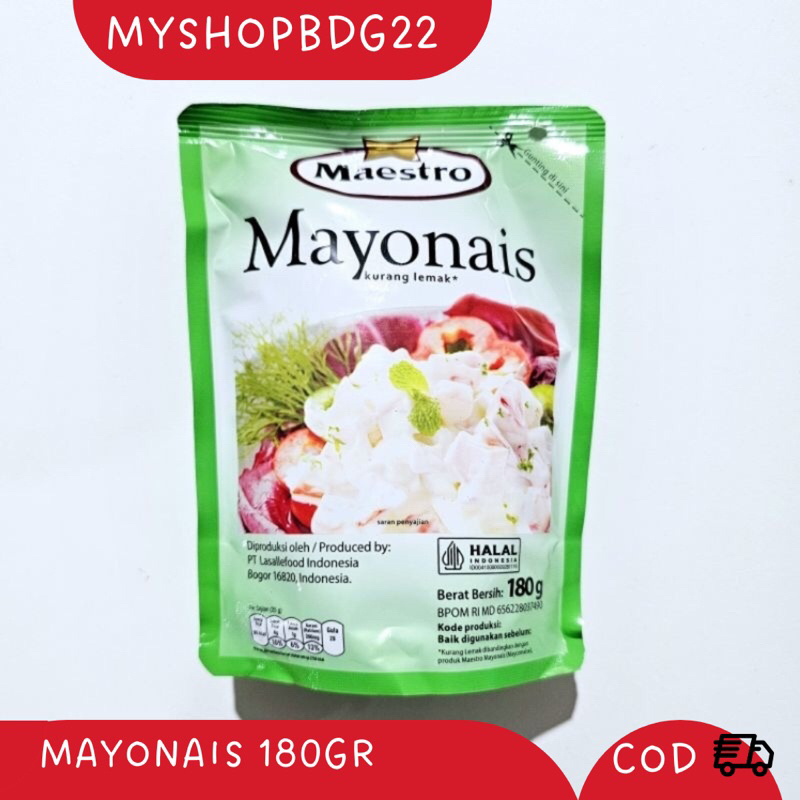 

Mayonais Maestro 180Gr Mayonais Salad