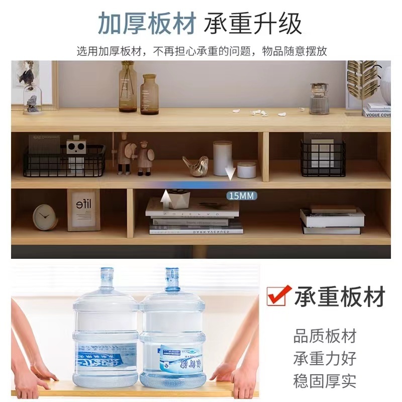 Meja TV Kayu / Rak Tv Minimalis / Lemari Tv Persegi Panjang / Rak Tv Jumbo / Lemari Tv Desain Modern