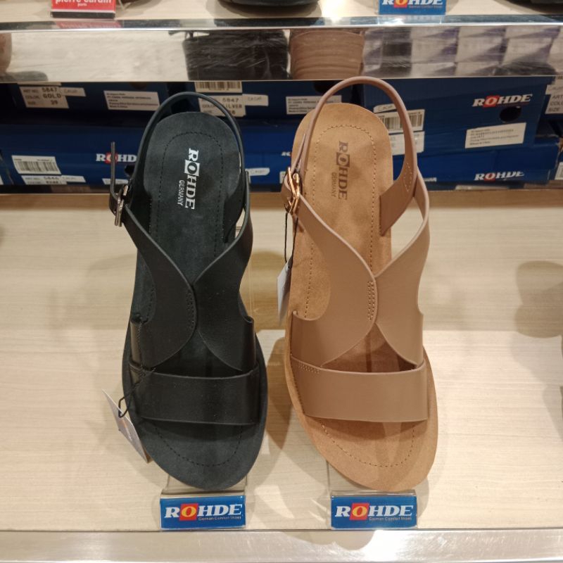 Sandal Wedges Wanita ROHDE ORI