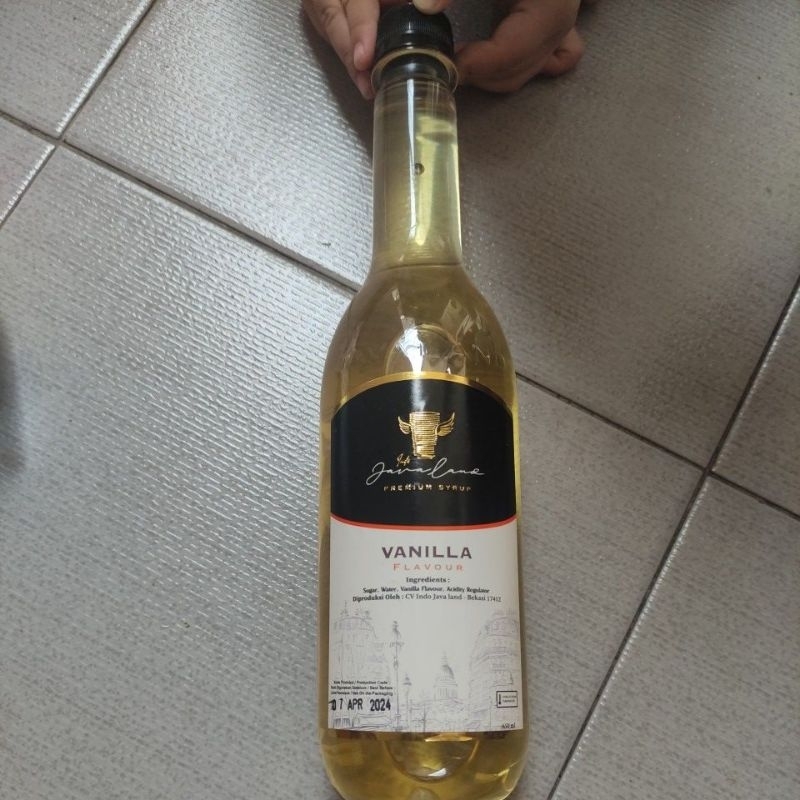 

Javaland syrup sirup rasa vanilla 620 ml premium