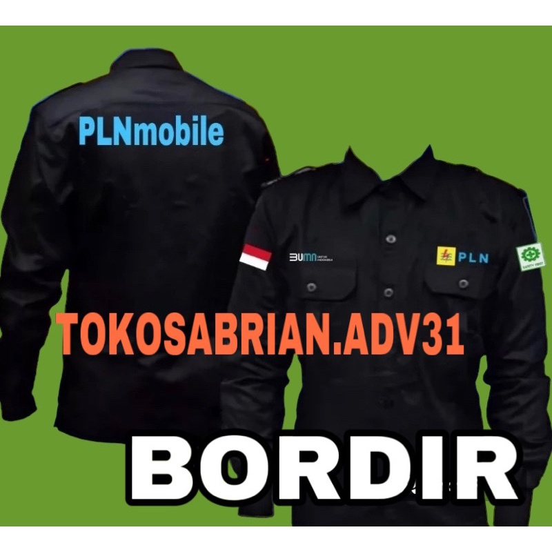 KEMEJA PLN MOBILE SERAGAM PLN BAJU PLN