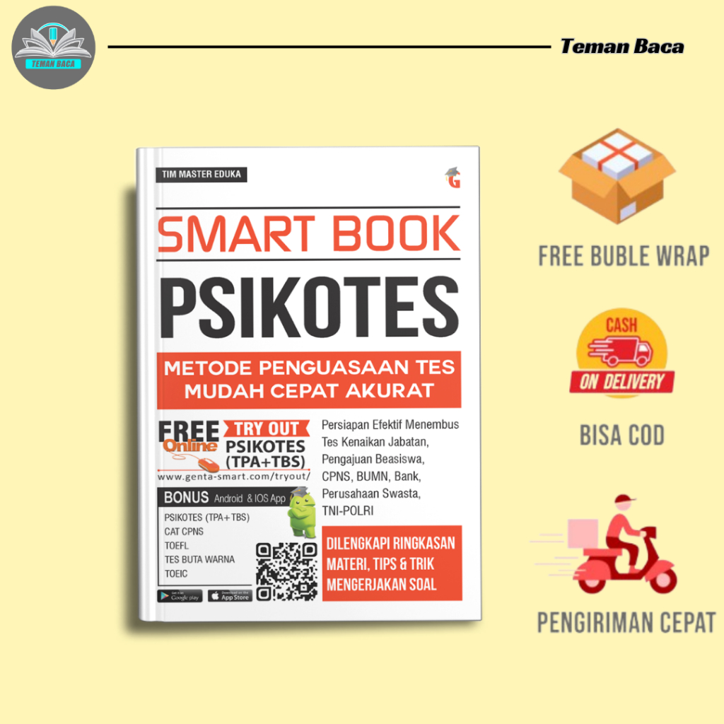 BUKU PSIKOTES - SMART BOOK PSIKOTES