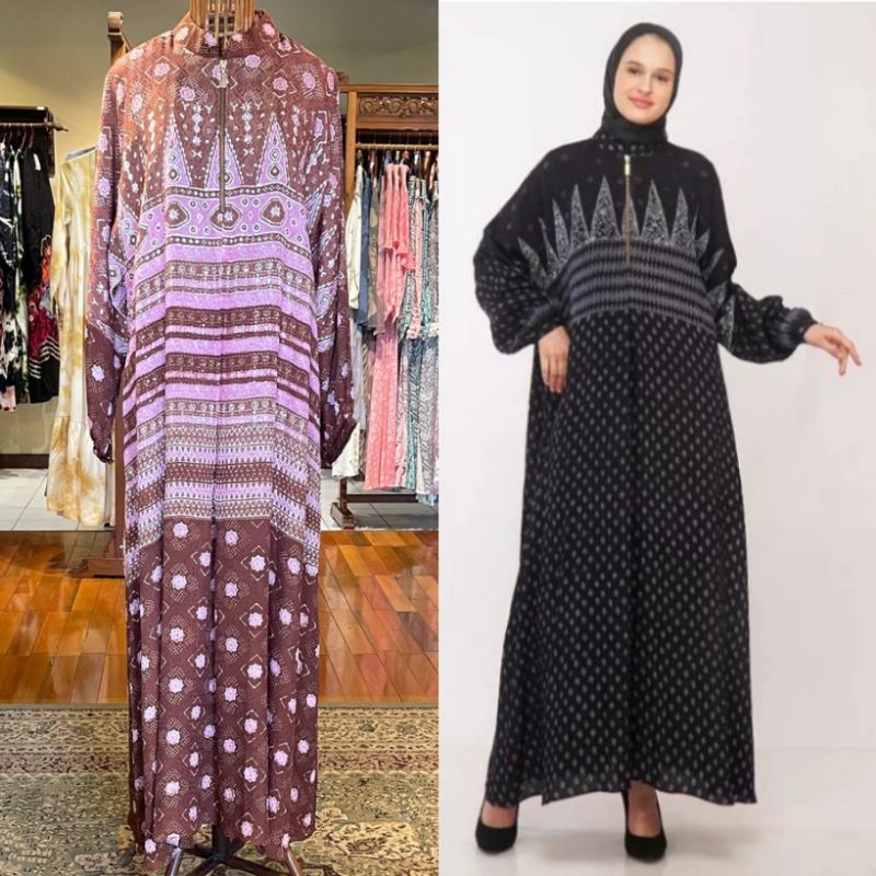 Zerina Dress Viscos by Dian Pelangi ORIGINAL Busana Muslim Baju Maxi Dress Gamis Abaya Gaun Outfit B