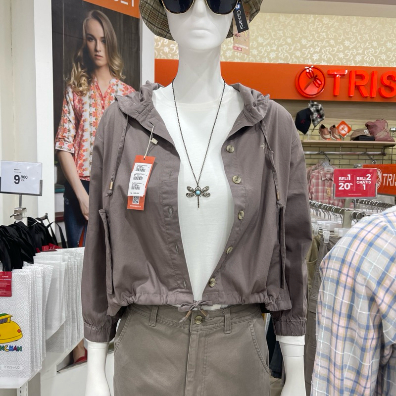 TRISET - SALE Kemeja Outer Wanita (S-XL)