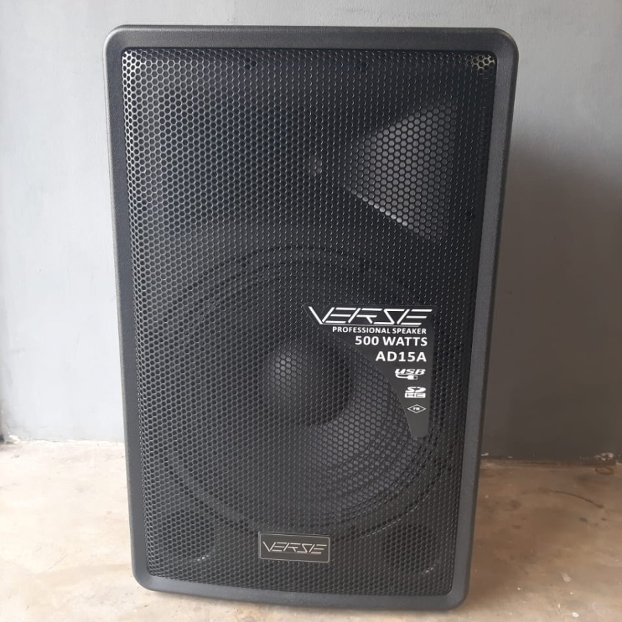 Speaker Aktif Monitor Verse AD15A / AD 15A Original 15 Inch Bluetooth