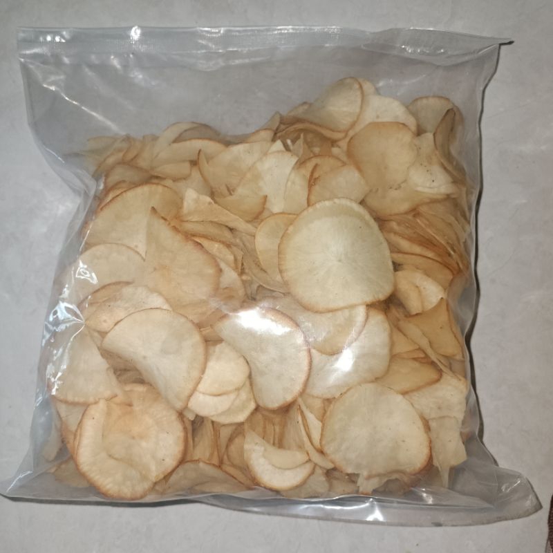 

250gram kripik singkong original gurih asin kriukk