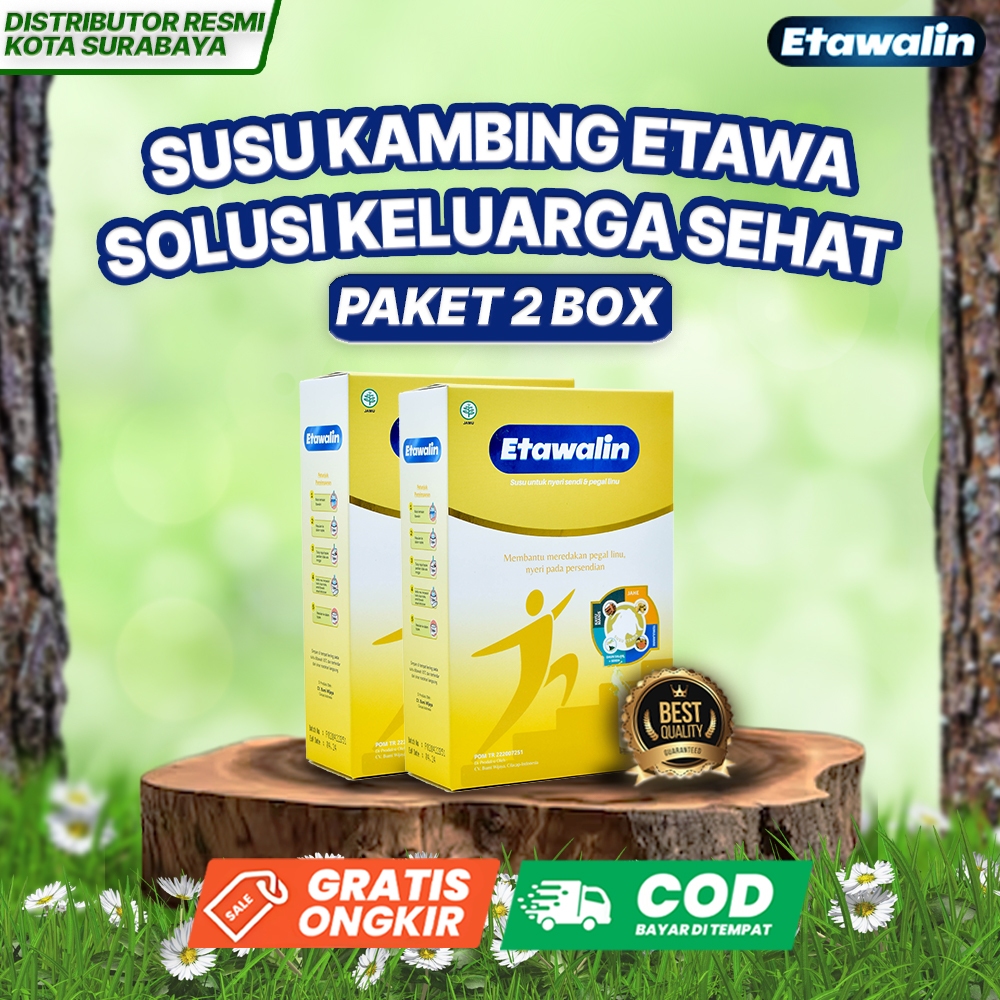 

Etawalin 2 Box 100% Original | Susu Kambing Etawa Solusi Keluarga Sehat Untuk Tulang dan Sendi Kuat