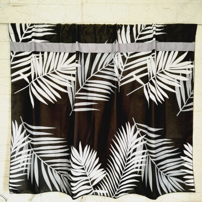 Tirai Gorden Penutup Kolong Kompor Dapur Kolong Meja Gorden Jendela Sekolah Gorden Jendela Setengah 