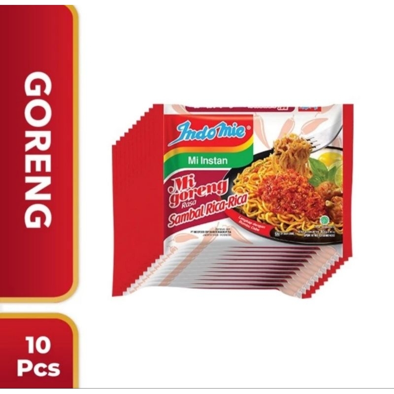 

Indomie Goreng Sambal Rica-Rica 10 pcs