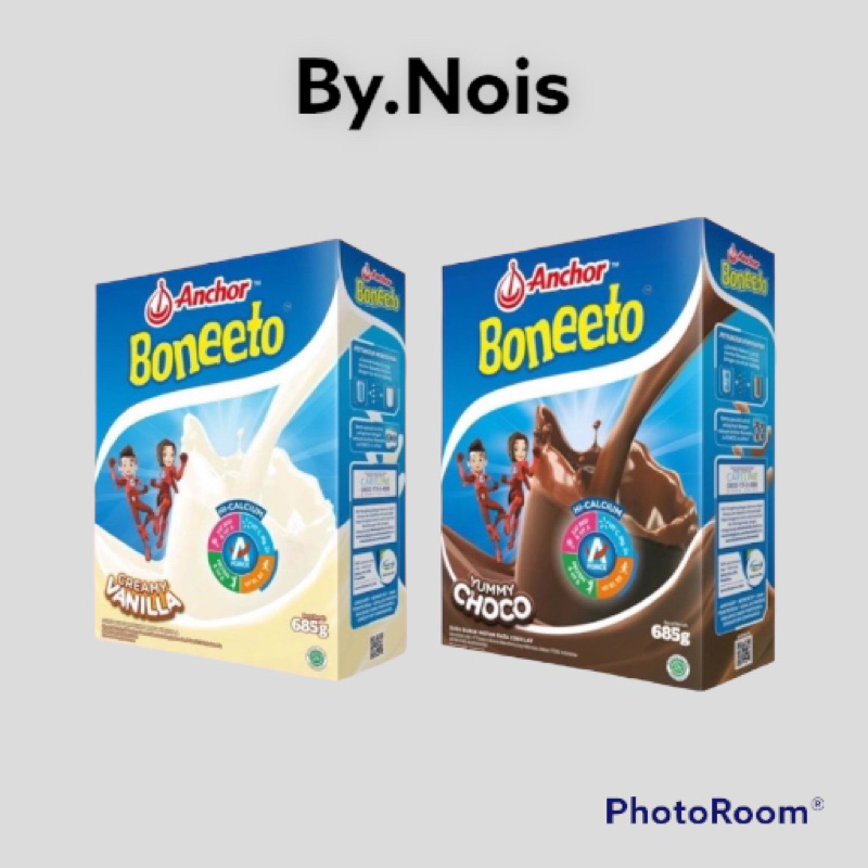 

Boneeto Boneto Susu Anak Susu Pertumbuhan vanila coklat 685gr