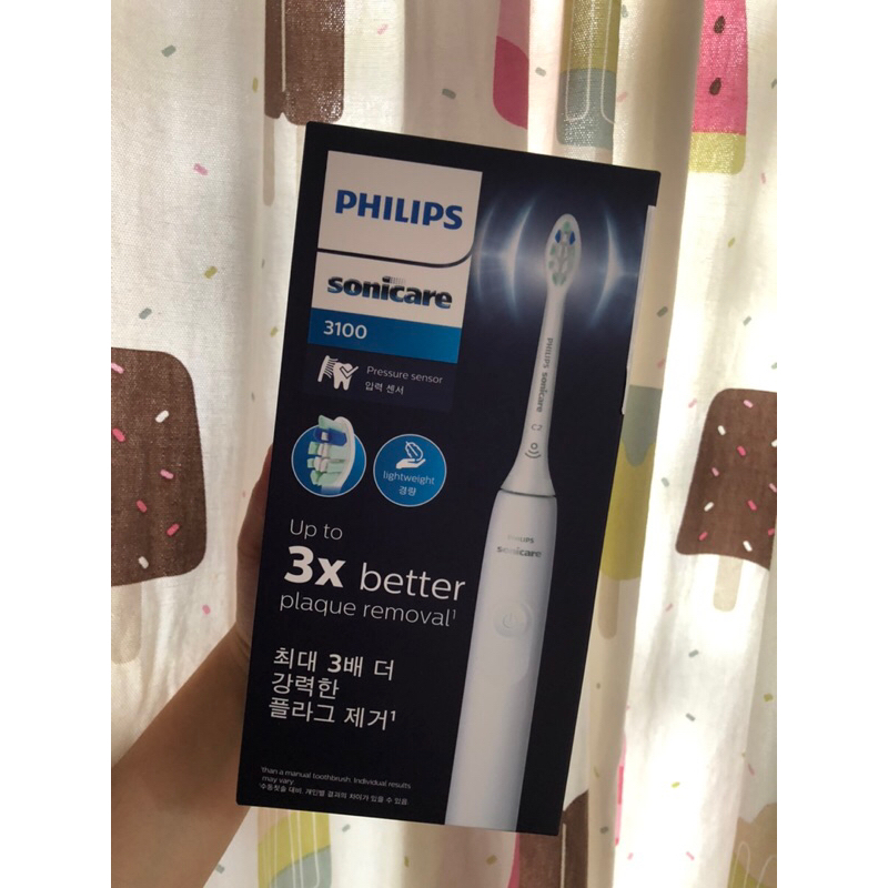 Sikat Gigi Elektrik Philips Sonicare 3100 Series - Sonic Technology