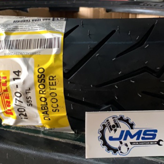 Ban Pirelli Diablo Rosso Scooter 120/70/14