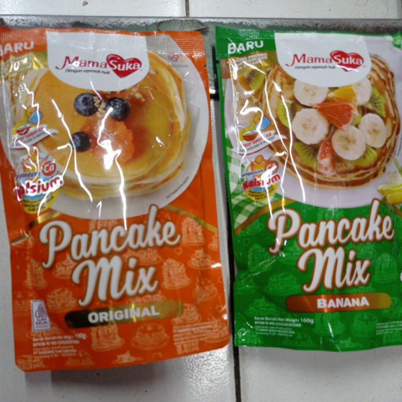 

PANCAKE MIX ORIGINAL/BANANA MAMASUKA 160GR