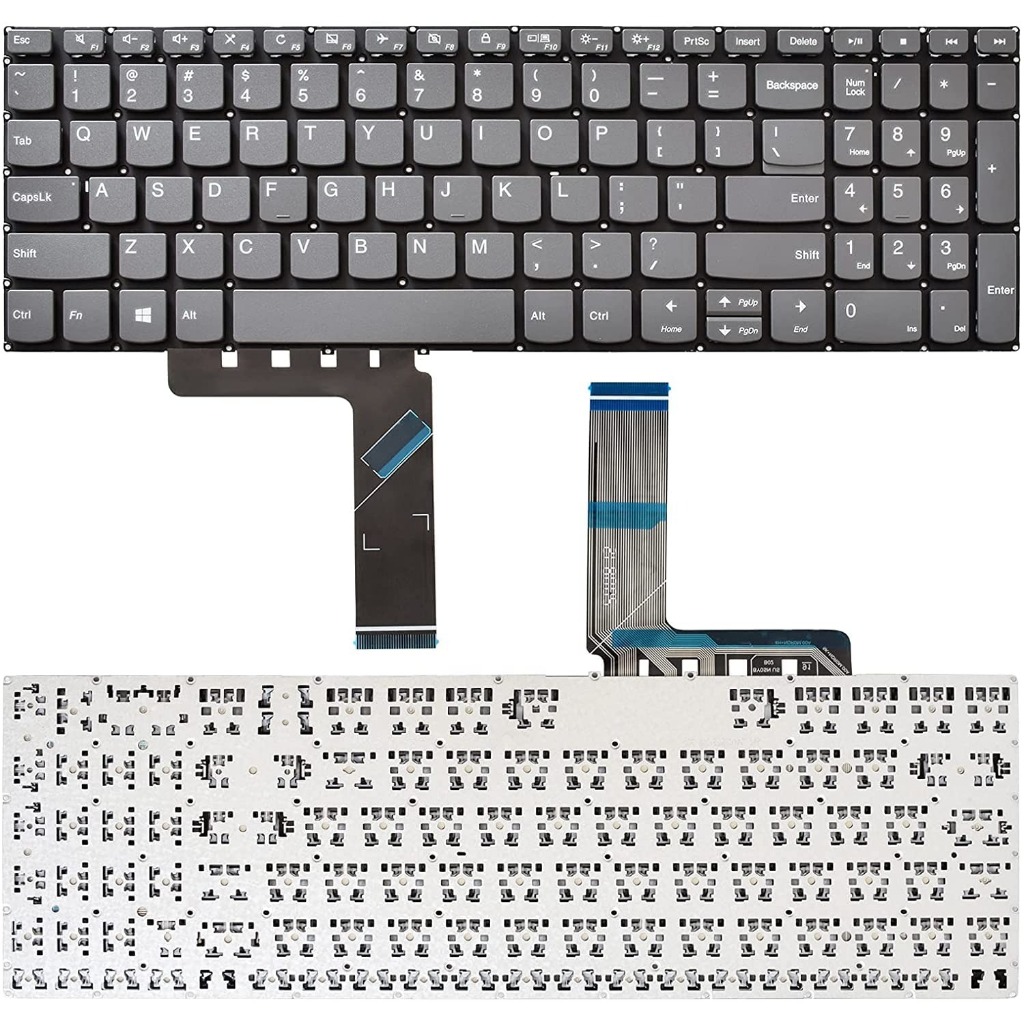 KEYBOARD LENOVO IDEAPAD S340-15 S340 15 S340-15API S340-15IIL S340-15IML S340-15IWL TOMBOL NEXT GREY