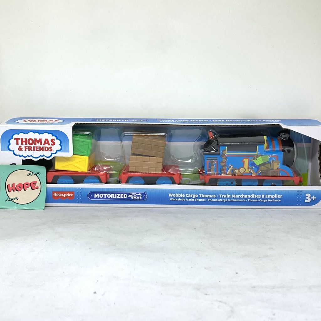 Thomas and Friends Motorized Wobble Cargo Thomas Original Fisher Price