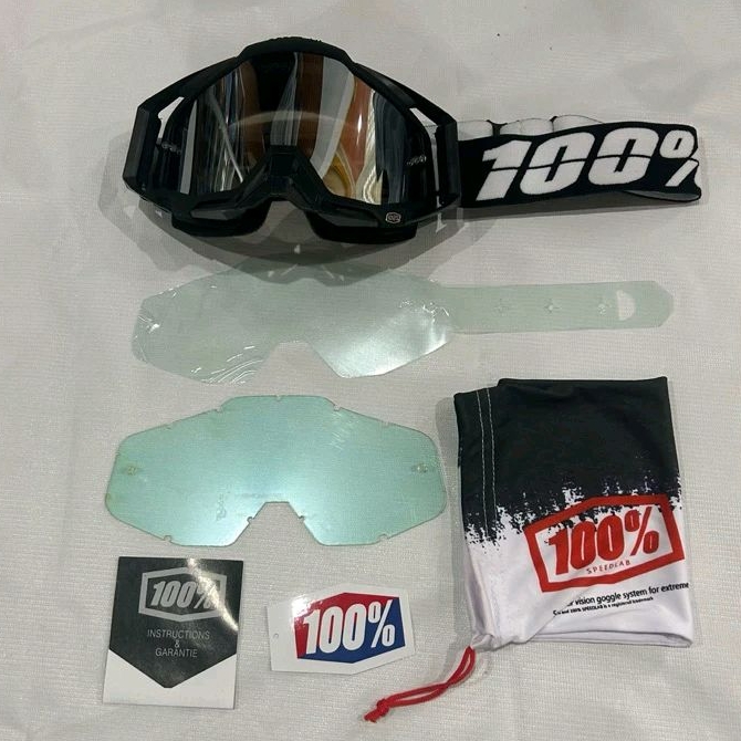 GOGGLE KACAMATA HELM CROSS TRAIL 100 PERSEN