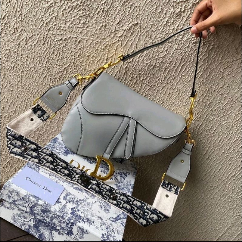 TAS WANITA SADDLE DIOR PREMIUM POLOS FREE BOX DAN SERTIFIKAT TAS