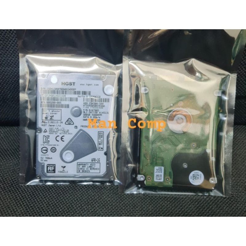 Hardisk Laptop 500GB SLIM SATA Hdd 2.5inch notebook