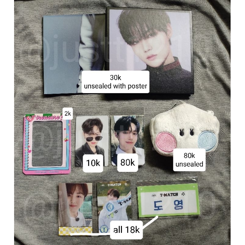 TAKE ALL clearance sale treasure doyoung truz som minini coin case photocard pc reboot album digipac