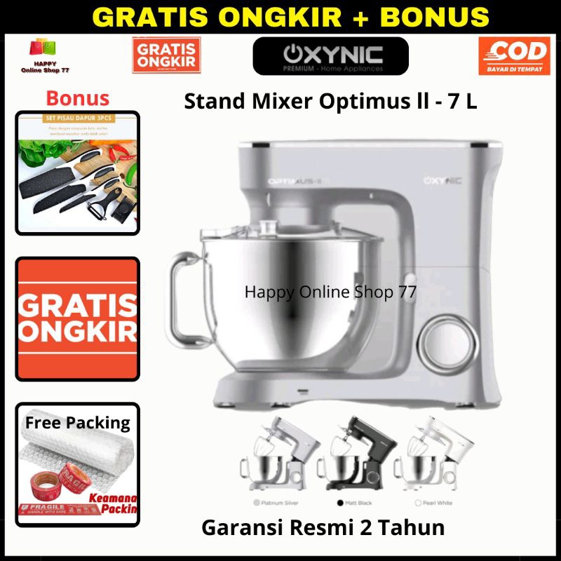 OXYNIC Standing Mixer - OPTIMUS Mixer 3 L - Stand Mixer Oxynic