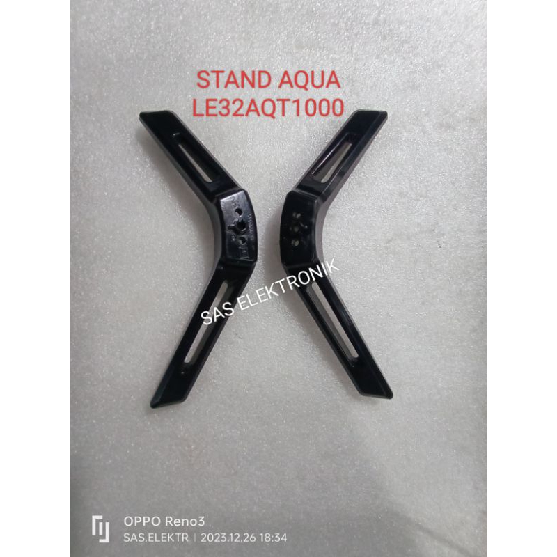 STAND KAKI PEDESTAL DUDUKAN TV LED AQUA 32 INCH LE32AQT1000 LE-32AQT1000