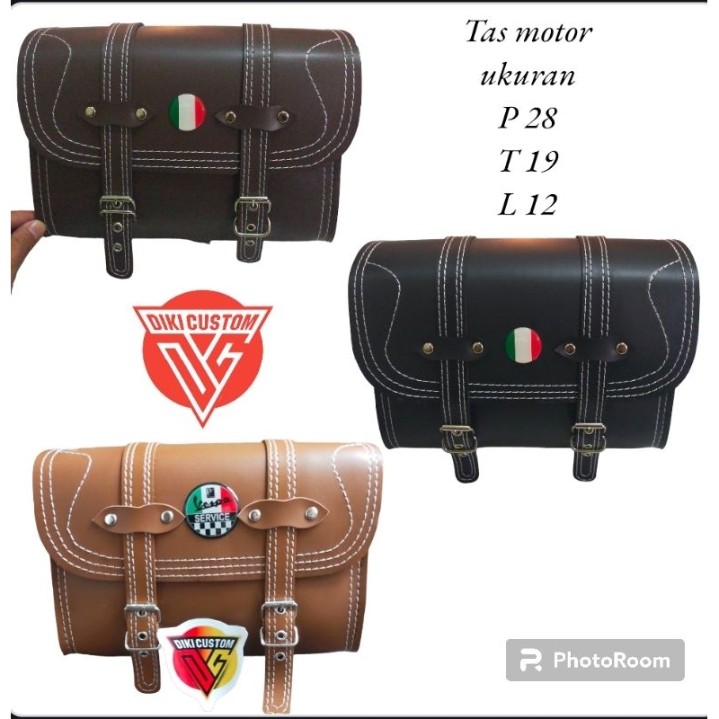 tas backrack vespa fazzio motor listrik uwinfly vespa metic universal / tas motor