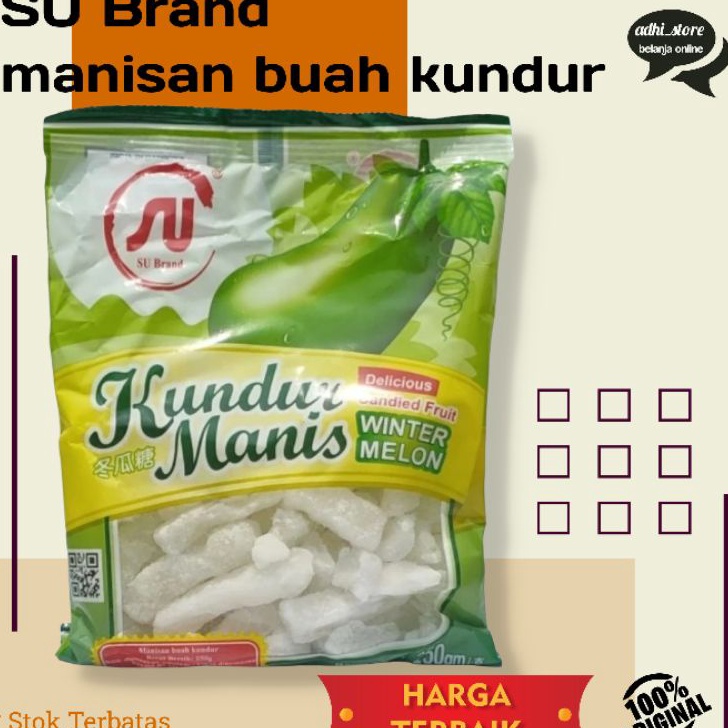 

Terlaris SU Brand Manisan Buah Kundur Tangkwe 25gr