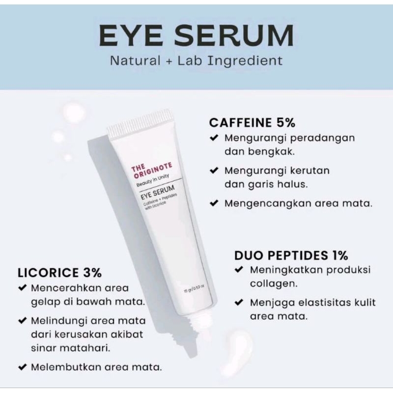 The Originote Eye Serum / Serum Mata the originote