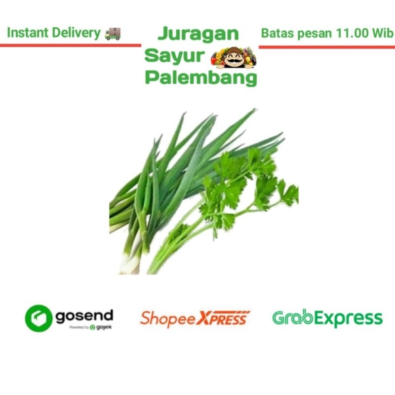 

Daun Sop + Daun Bawang - Juragan Sayur Palembang
