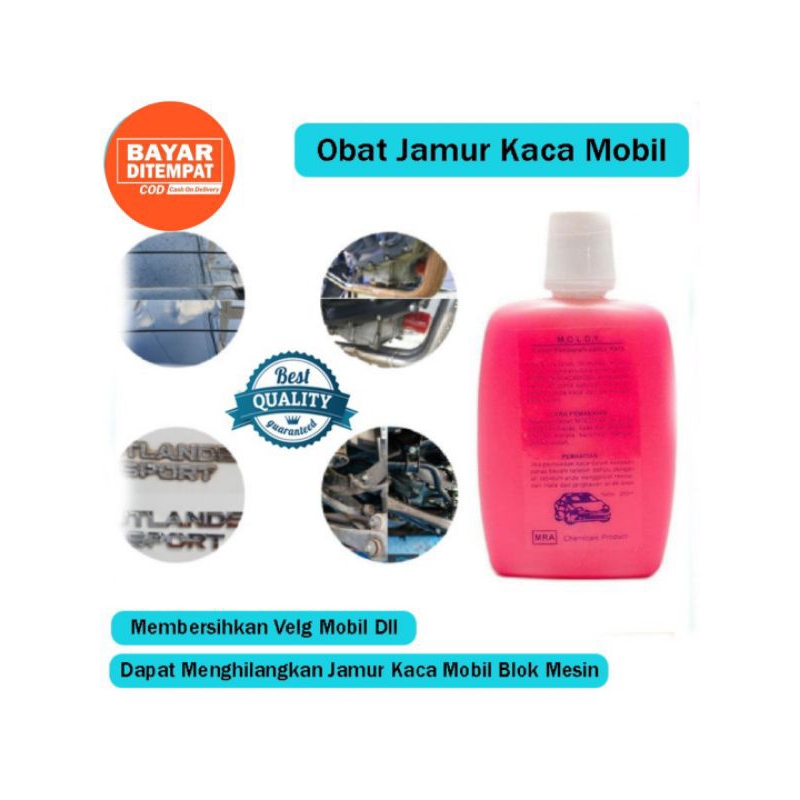 Obat Penghilang Jamur Ampuh Pada Kaca/Pembersih Jamur Kaca Serbaguna/Pembersih Kaca Mobil