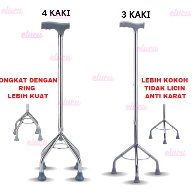 Terbaru Tongkat Jalan lansiaTongkat Jalan kaki LansiaAlat Bantu Jalan
