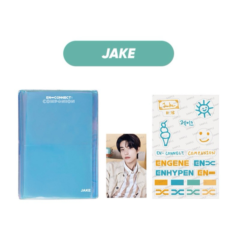 READY - ENHYPEN Official Original EN-CONNECT Companion Enconnect Mini Photo Photocard Binder Album J