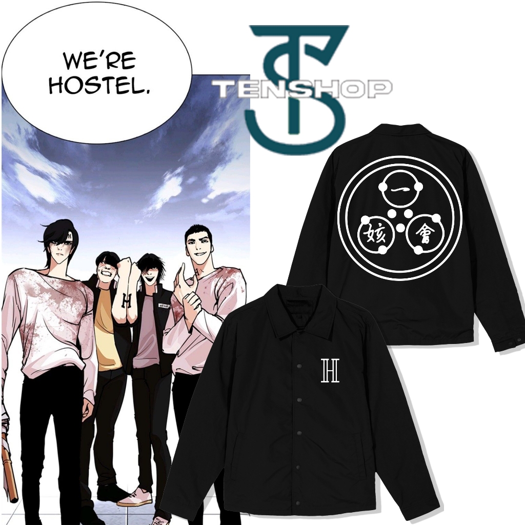 Coach Lookism Hostel Style By Komik | Jaket Coach Hostel Lookism