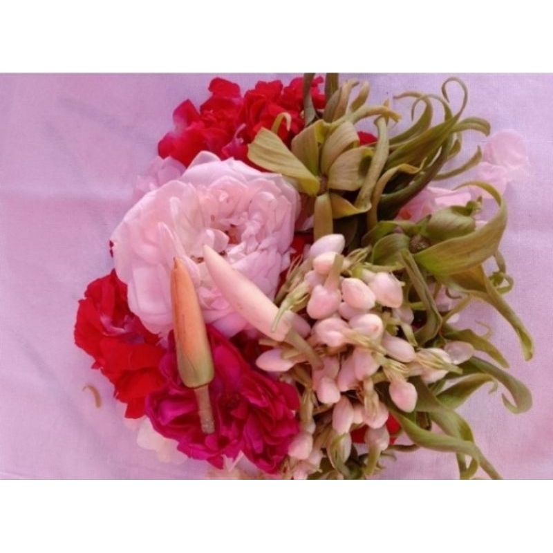 kembang Ziarah, 7 Rupa, Telon dan Kera Macan