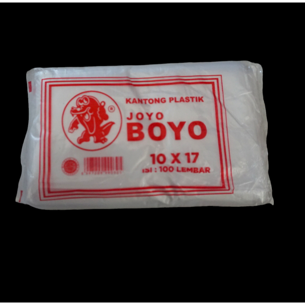 PLASTIK HDPE BOYO 10X17, 12X24, 15X27