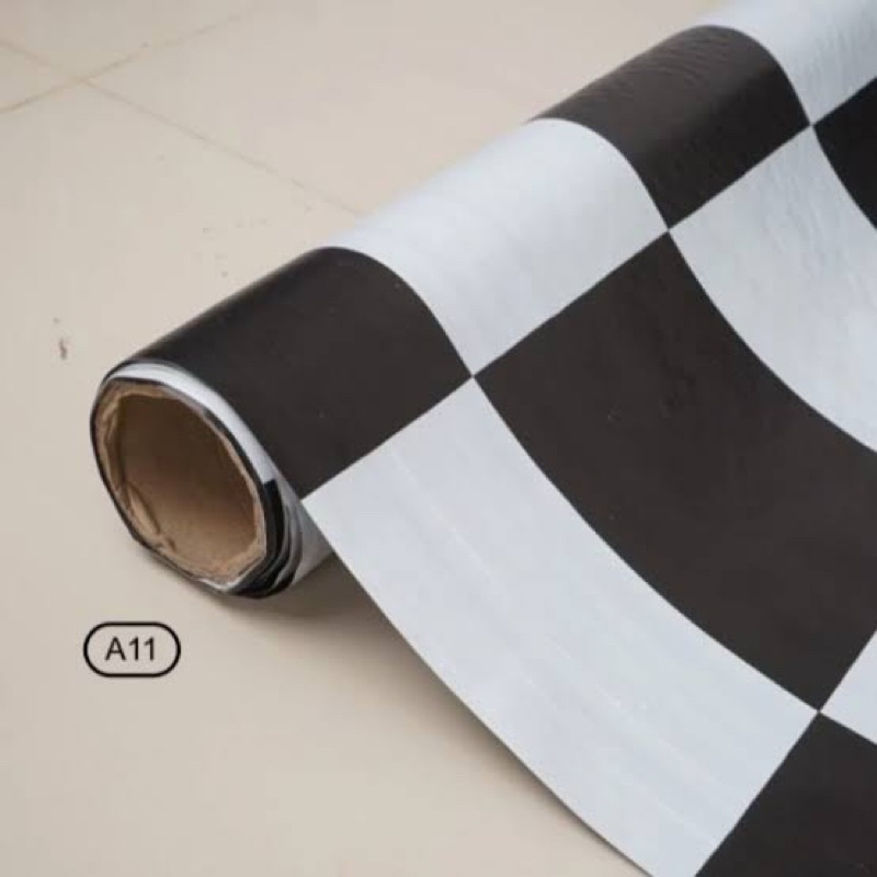 karpet lantai vinyl catur (GLOSY)