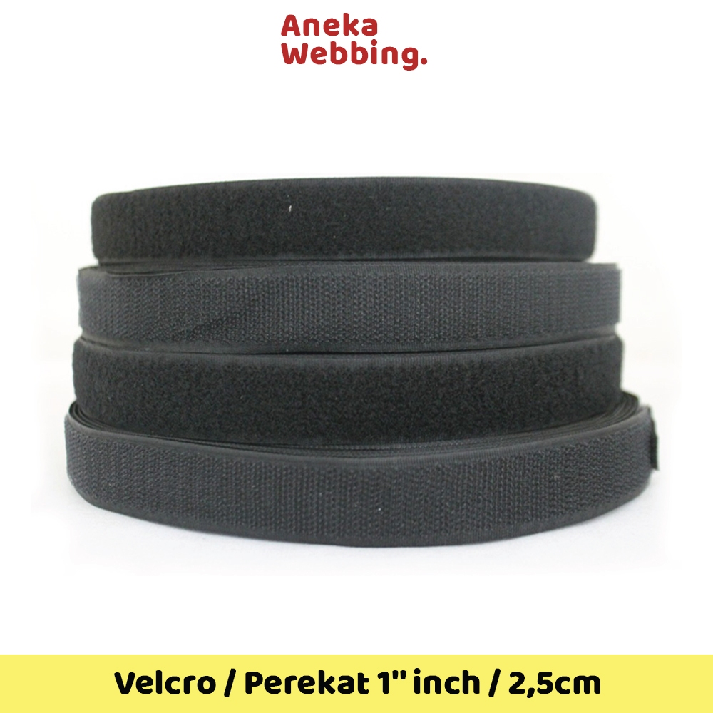 Velcro / Perekat 1'' inch / 2,5cm (meteran)