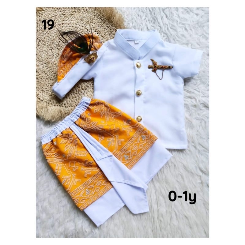 SET ANAK COWOK  BALI / BUSANA ADAT LANANG ALIT