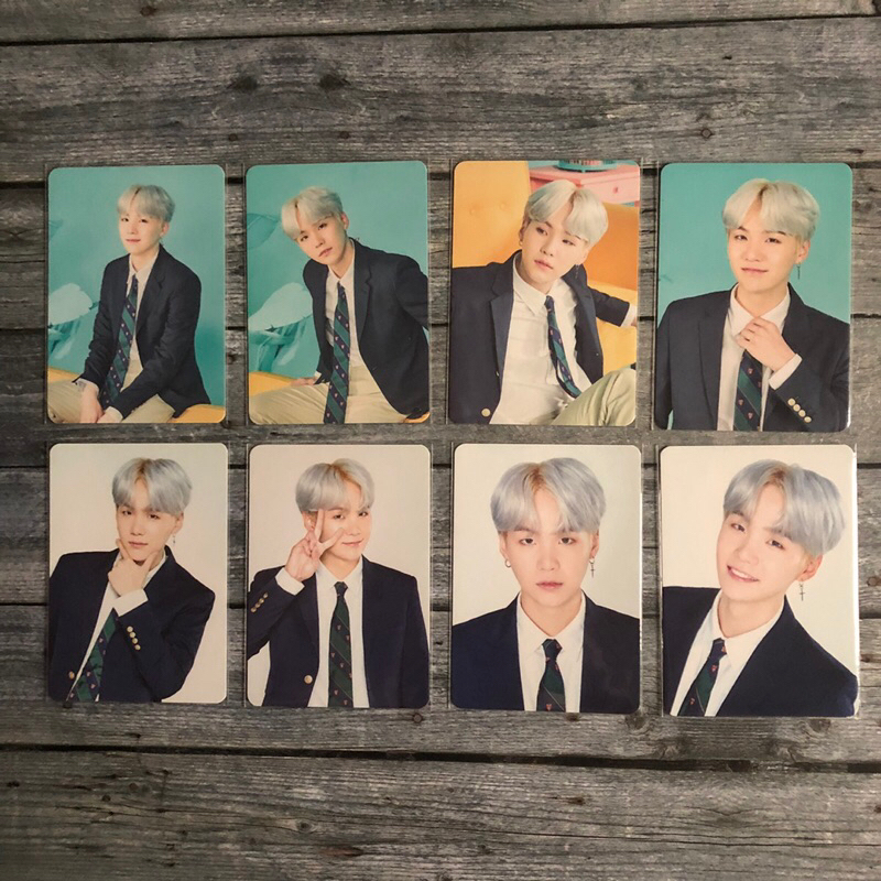 [ bts - 4th muster japan ] mini photocard suga set BOOKED