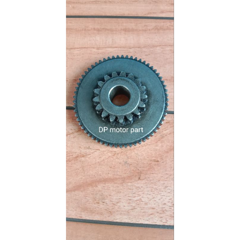 gigi gear penghantar stater shogun 125 shogun SP NR RR ori copotan motor