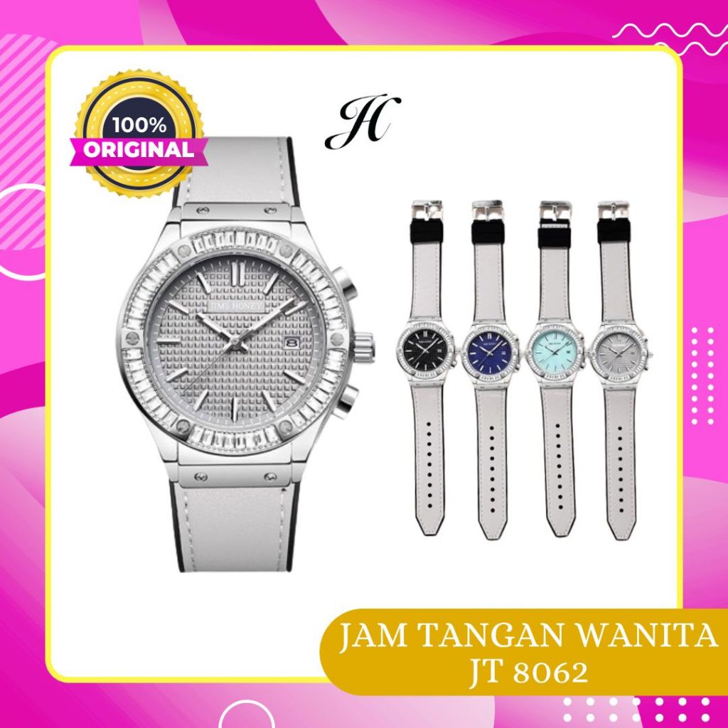 Jims Honey JT 8062 Jam Tangan Wanita Water Resistant Terbaru 2023
